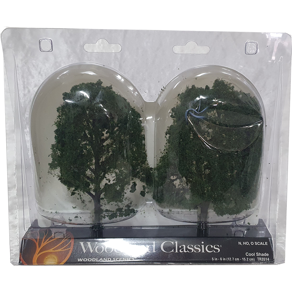 Cool Shade Trees 4” 5" 3 pk New England Models and Hobbies