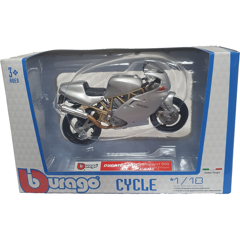 Ducati Supersport 900 Final Edition Cycle 1:18 DIE CAST - Burago