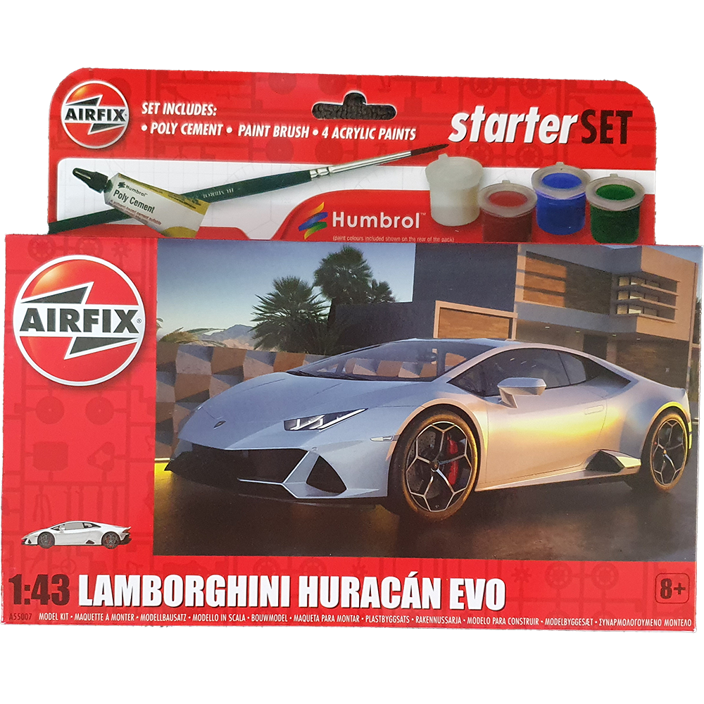 Lamborghini Huracán EVO 1:43 Starter Set - Airfix