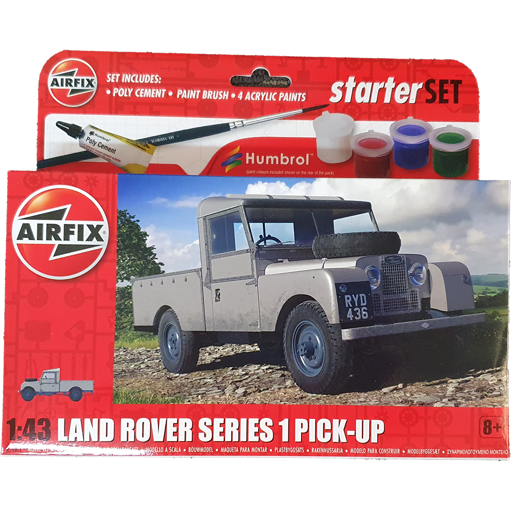 Land Rover Series 1 Pick-Up 1:43 Starter Set - Airfix