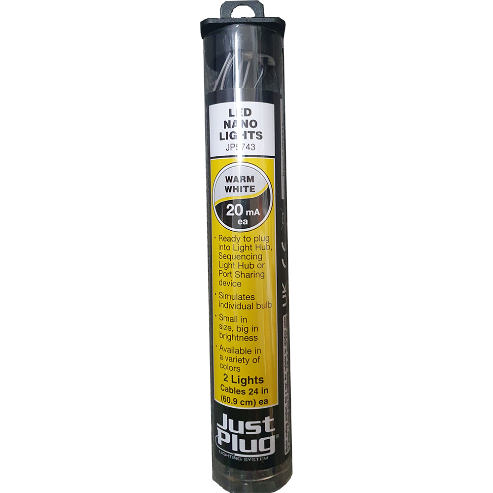 LED Nano Lights, Warm White 20mA New England Models and Hobbies