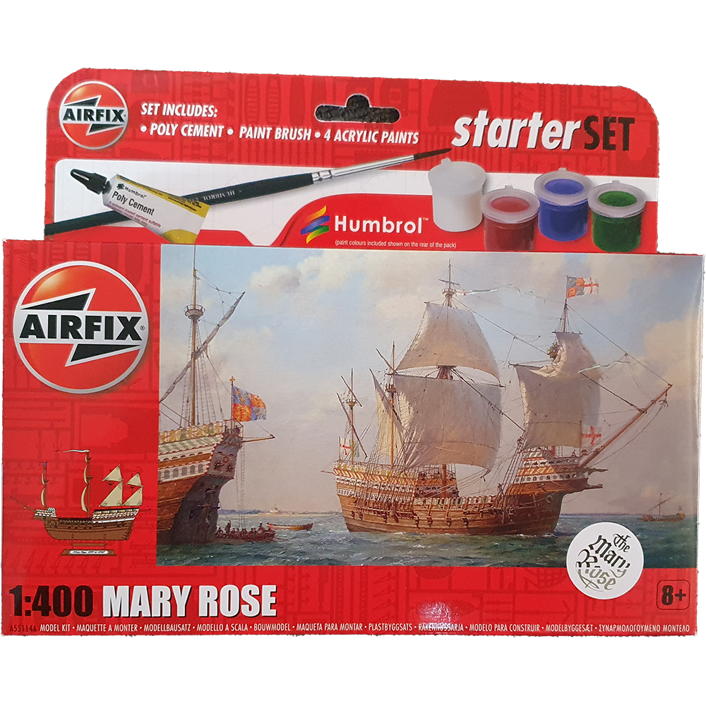 Mary Rose Starter Set 1:400 - Airfix