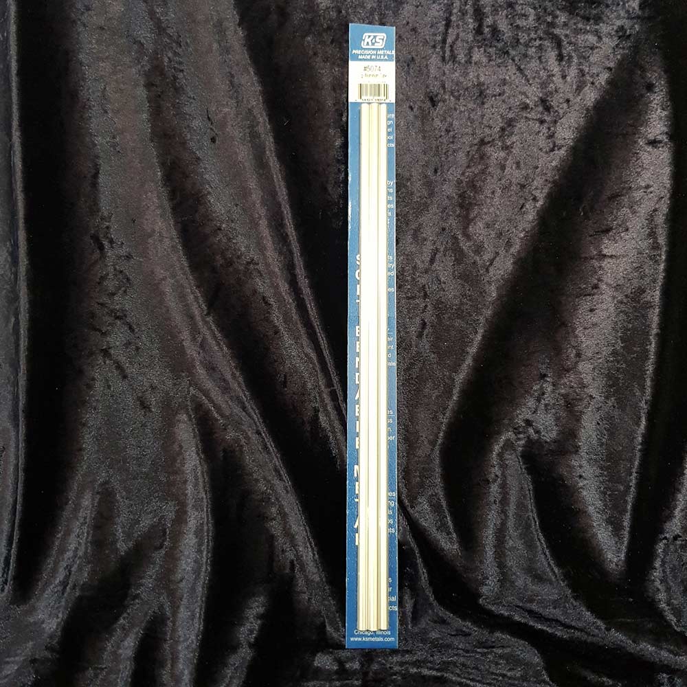 Aluminium Bendable Tube K&S 5074 3/16, 7/32 and 1/4 x 12"