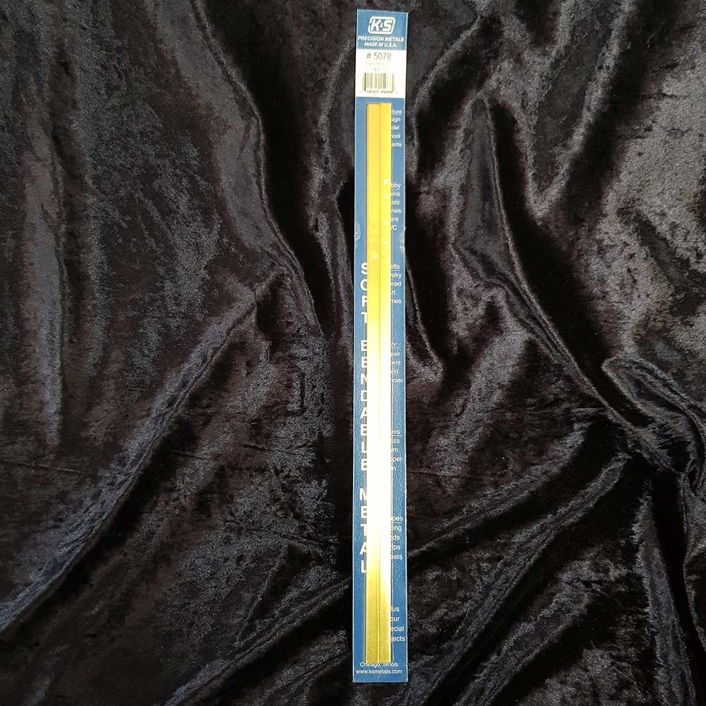 Brass Bendable Strip K&S 5078 (4)