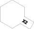 MINI X-02 X-2 WHITE Acrylic Paint 10ml Tamiya