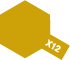 MINI X-12 GOLD LEAF Acrylic Paint 10ml Tamiya