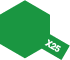 MINI X-25 CLEAR GREEN Acrylic Paint 10ml Tamiya