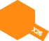 MINI X-26 CLEAR ORANGE Acrylic Paint 10ml Tamiya
