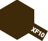 MINI XF-10 FLAT BROWN Acrylic Paint 10ml Tamiya