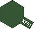 MINI XF-81 DARK GREEN 2 RAF Acrylic Paint 10ml Tamiya