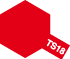 TS-18 METALLIC RED Spray Paint 100ml Tamiya
