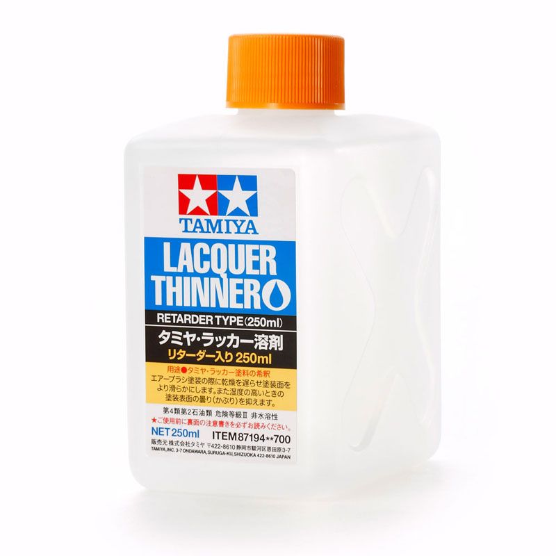 Lacquer Thinner Retarder 250ml - Tamiya
