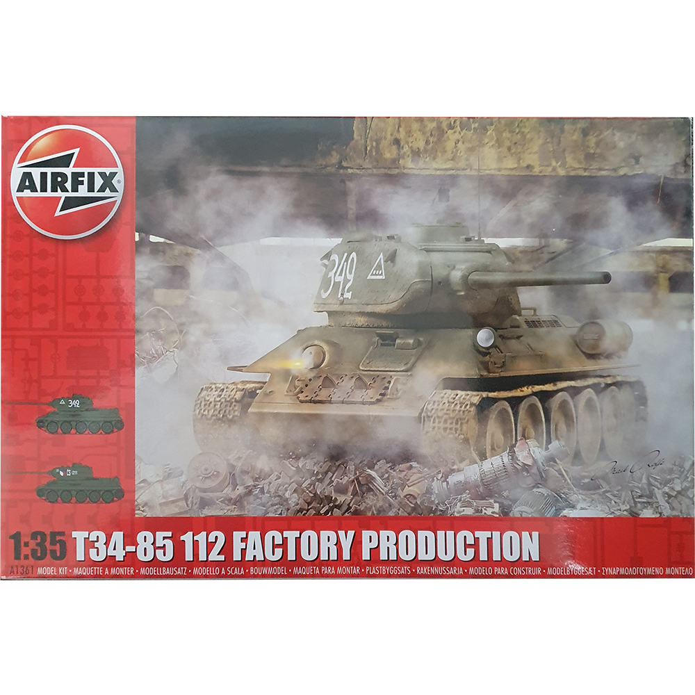 T34-85 112 Factory Production 1:35 - Airfix