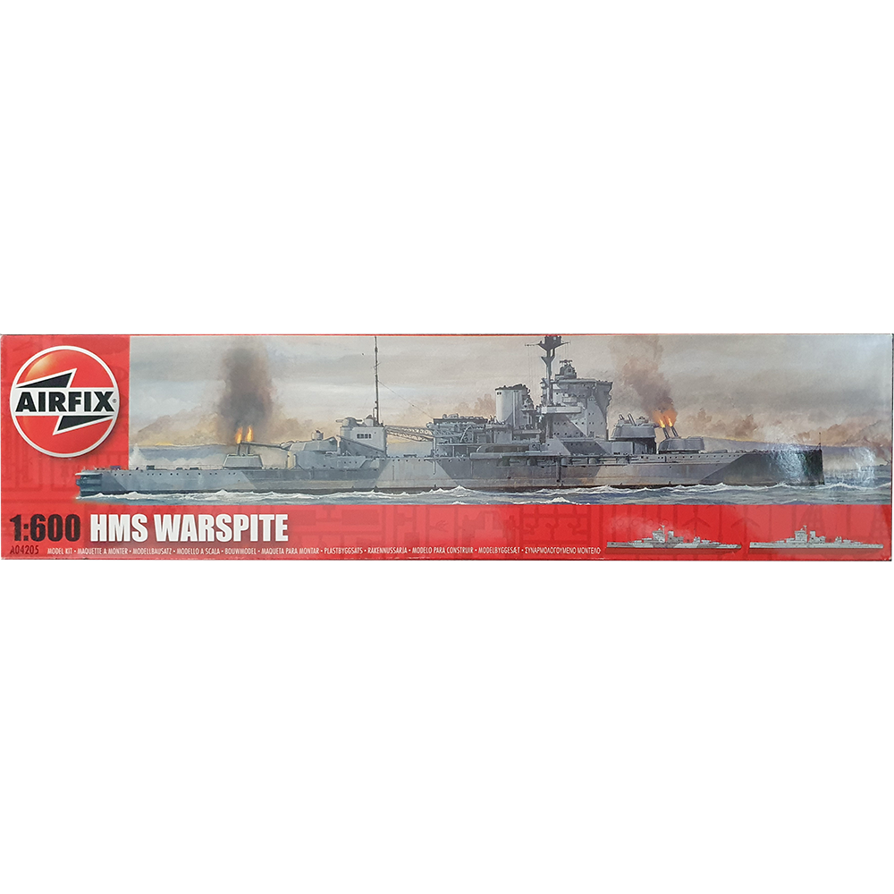 HMS Warspite 1:600 - Airfix