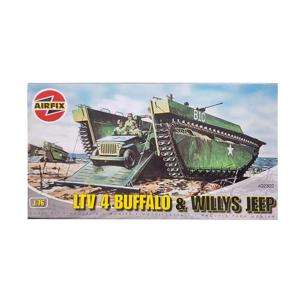 Buffalo Amphibian Jeep 1:76 scale - Airfix