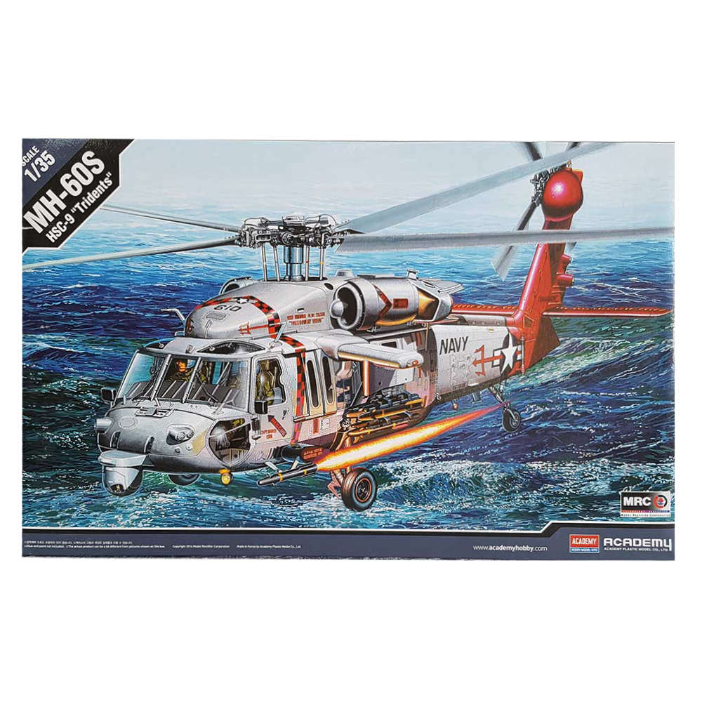 MH-60S Seahawk/Blackhawk 1:35 scale - Academy - AUSSIE DECALS Included