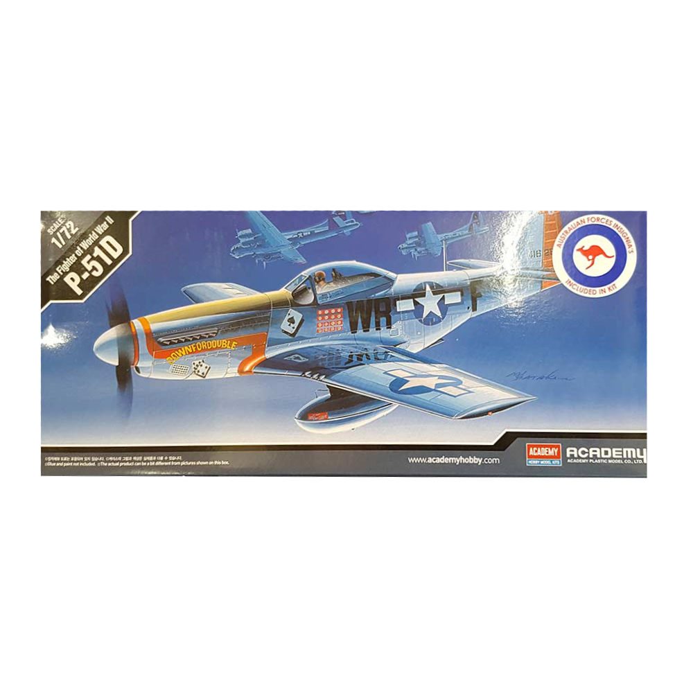 P-51D Mustang 1:72 Scale - Academy *AUST DECALS*