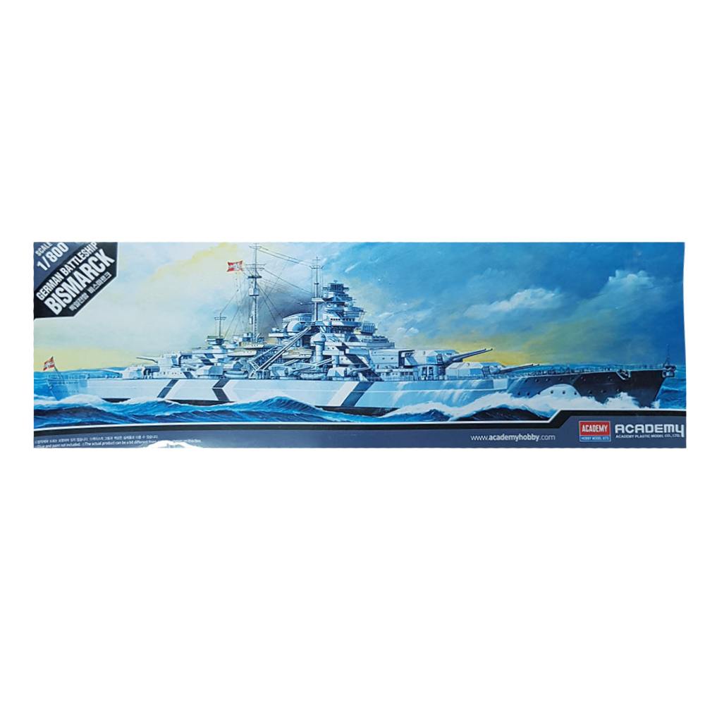 Bismarck German Battleship 1:800 - Academy