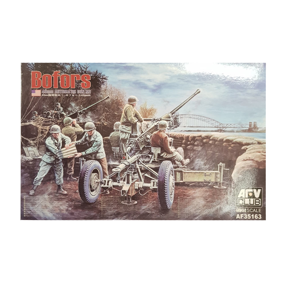 BOFORS 40mm Automatic Gun M1 1:35 scale - AFV Club