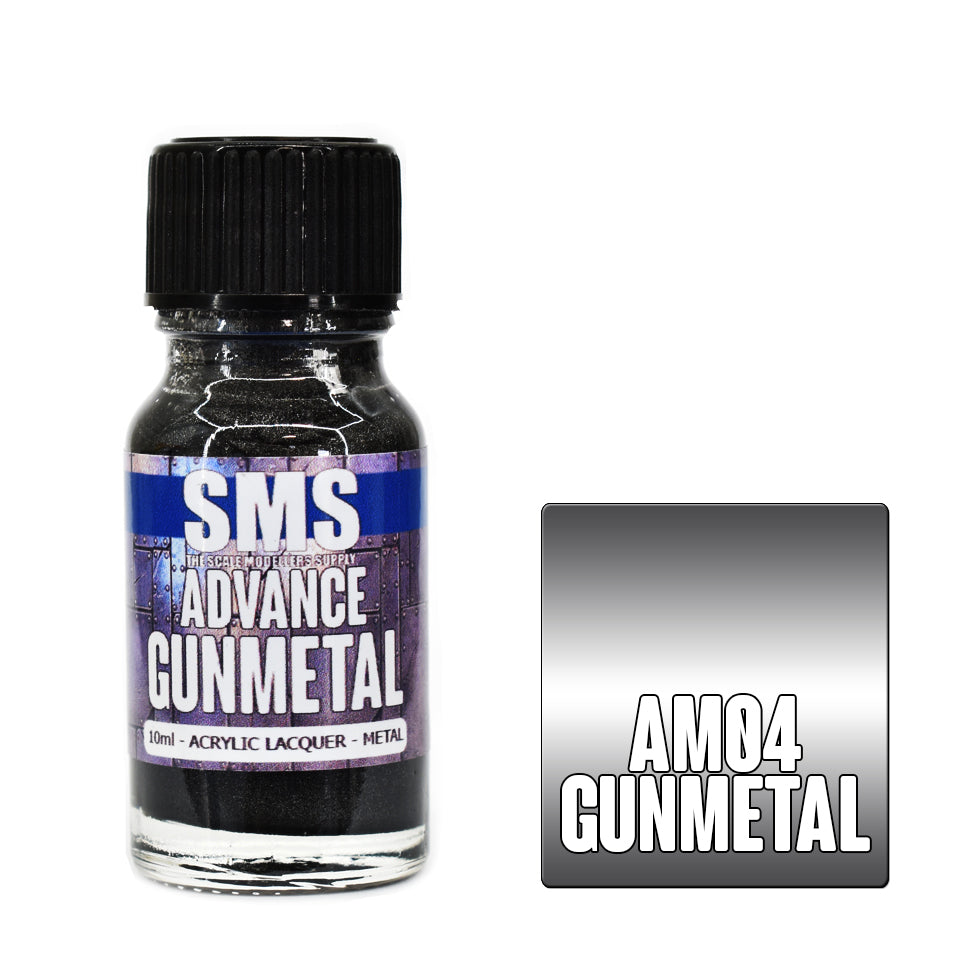 AM04 Advance Metallic GUNMETAL 10ml