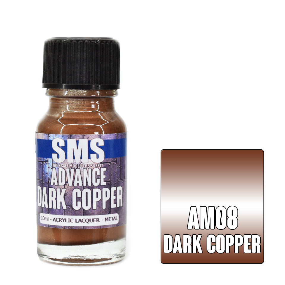 AM08 Advance Metallic DARK COPPER 10ml