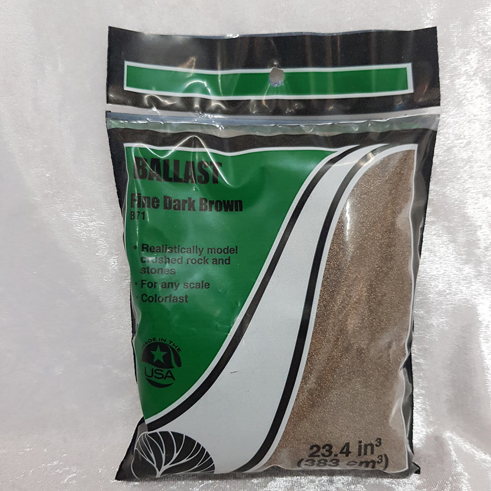 Ballast, Dark Brown, Fine 23.4"3 383cm3
