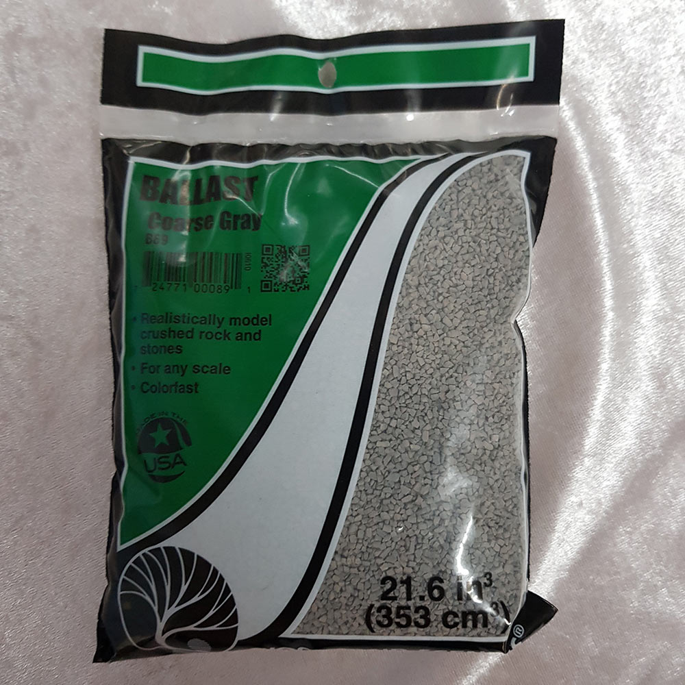 Ballast, Gray, Coarse 21.6"3 353cm3