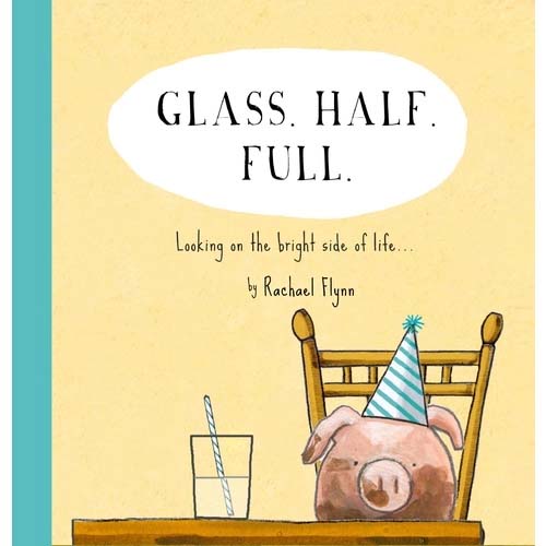 Book, Hard Cover, Glass Half Full
