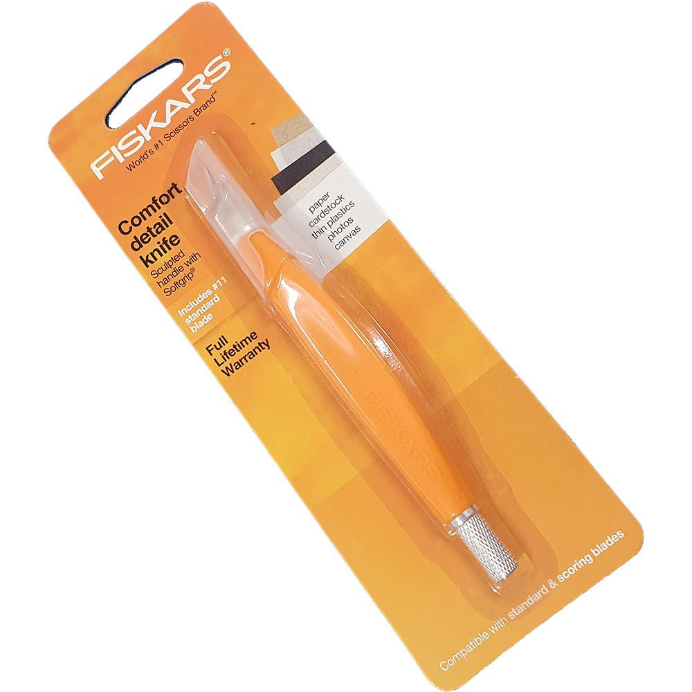 Knife, Craft, ergonomic softgrip - FISKARS