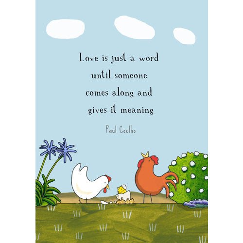 Gift Card, The Meaning of Love