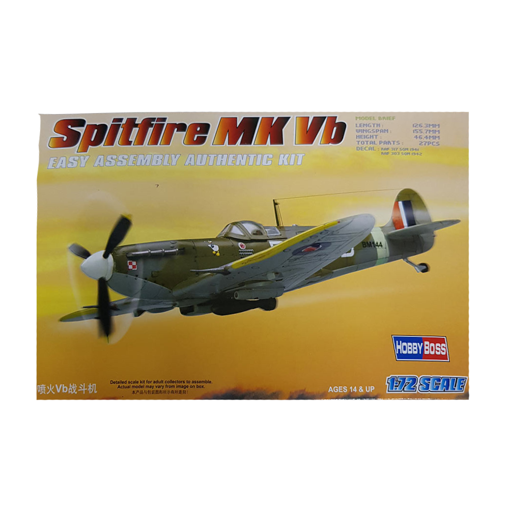 Spitfire Mk Vb 1:72 - Hobbyboss