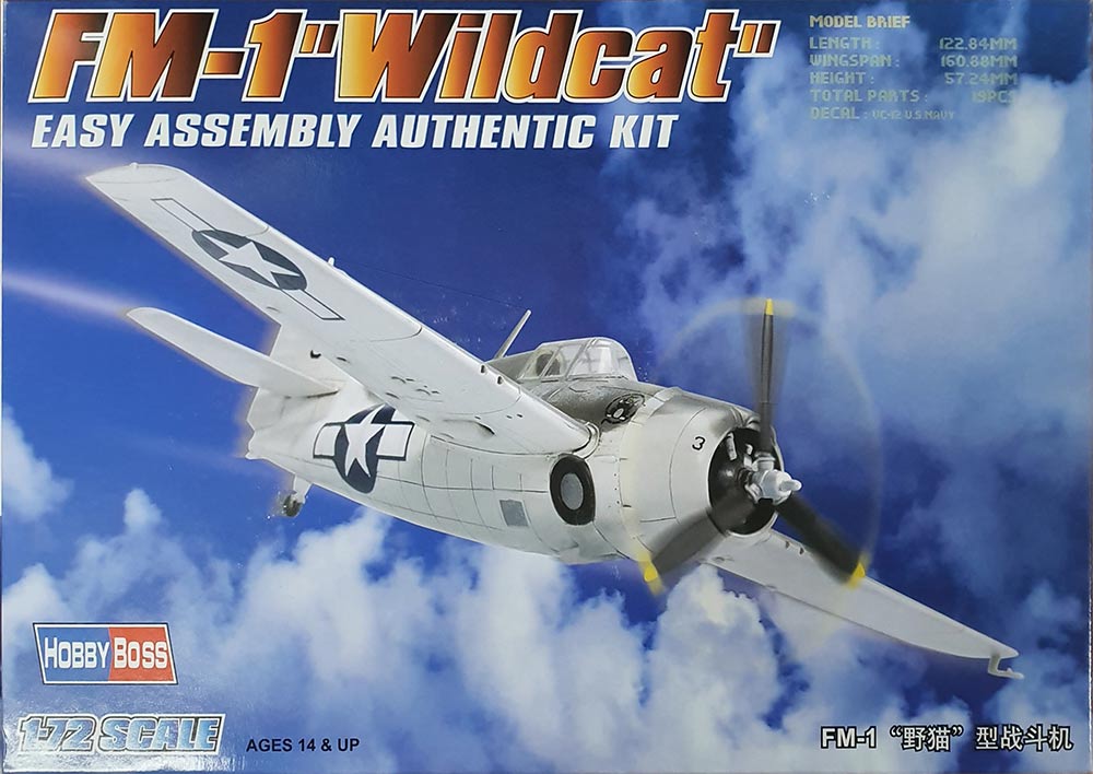 FM01 Wildcat 1:72 - HobbyBoss