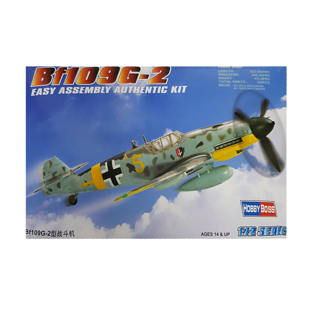 Bf109 G-2 1:72 - Hobbyboss