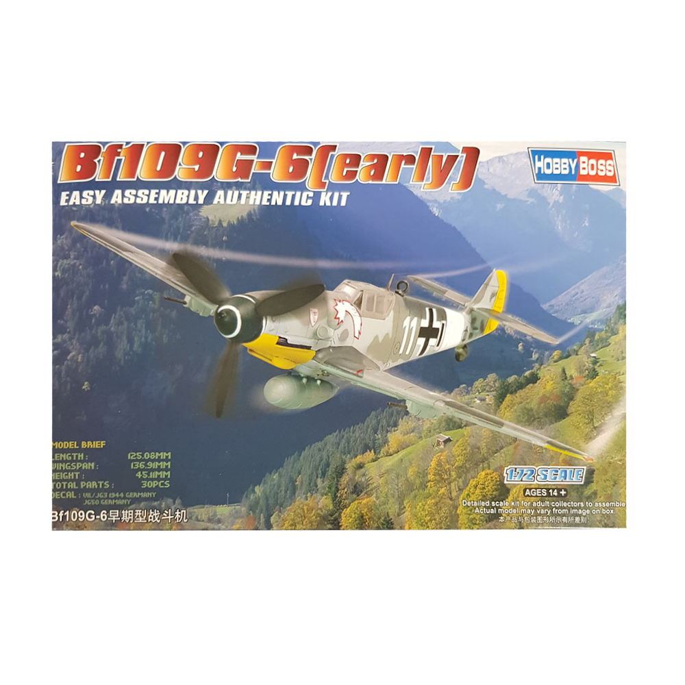 Bf109 G-6 (early) 1:72 - Hobbyboss