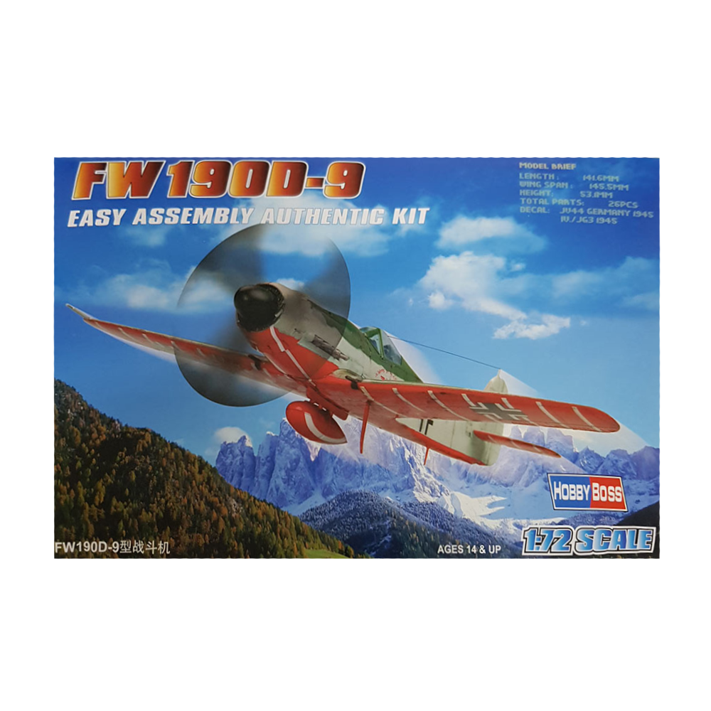 Fw190D-9 1:72 - Hobbyboss