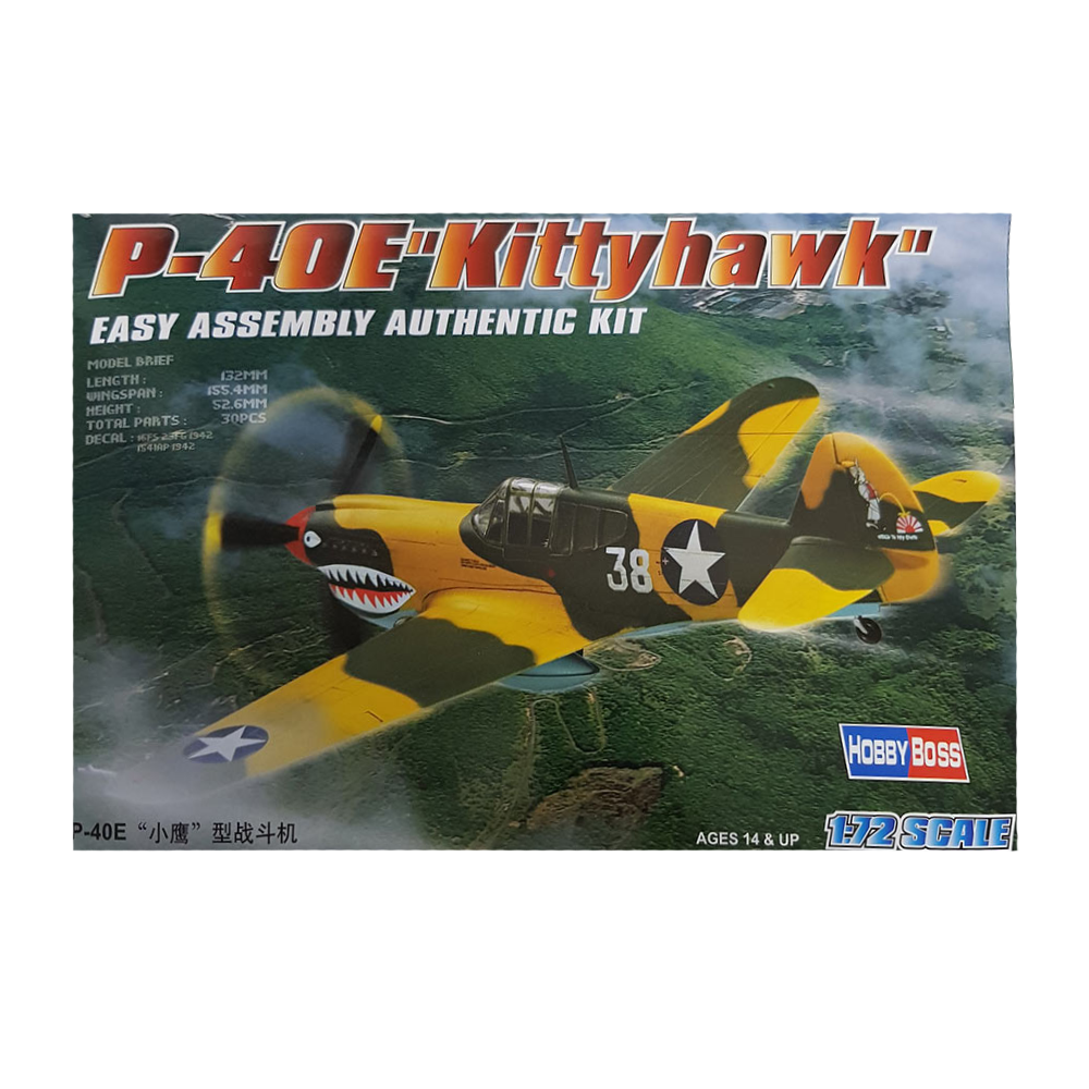 P-40E Kitty Hawk 1:72 - Hobbyboss