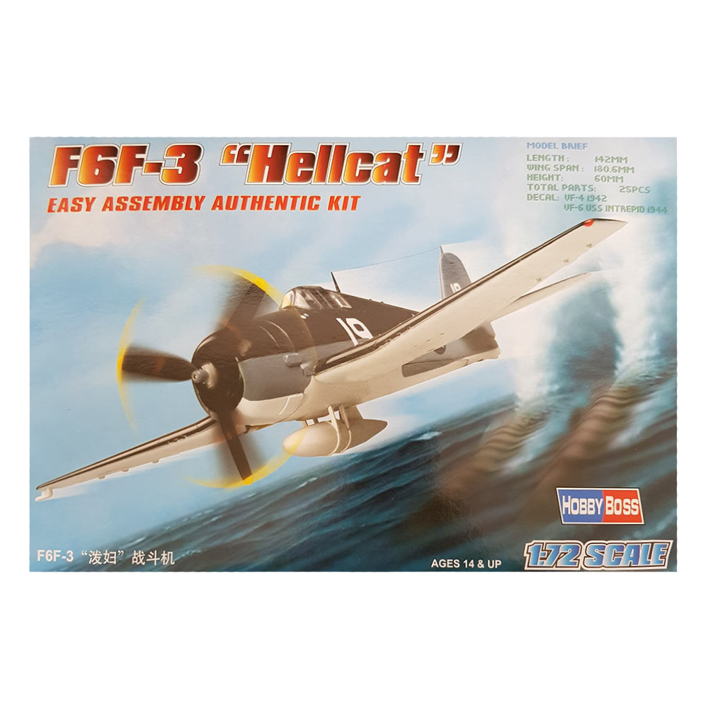 F6F-3 Hellcat 1:72 - Hobbyboss