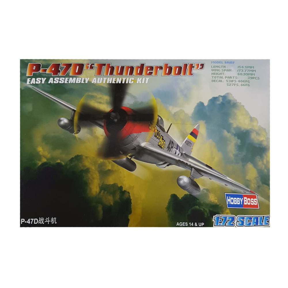P-47D Thunderbolt 1:72 - Hobbyboss