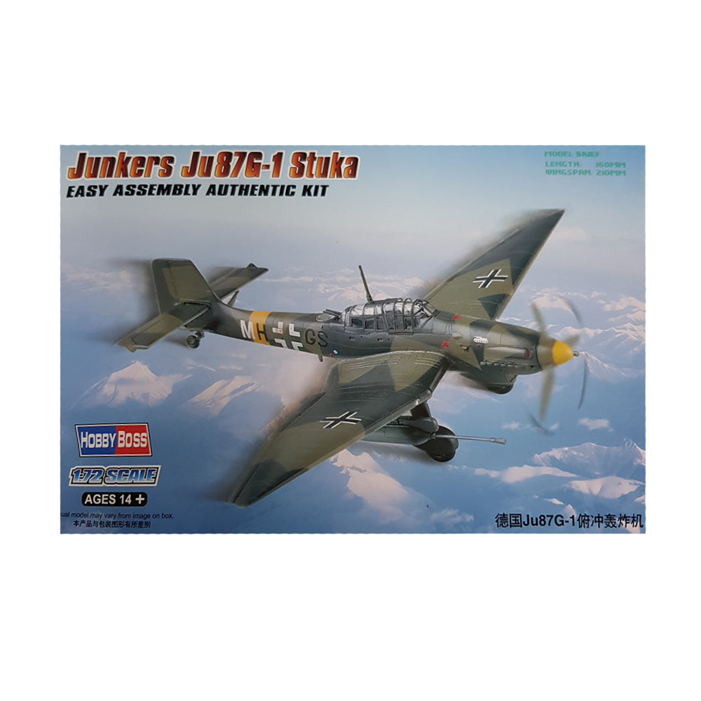 Junkers Ju87G-1 S 1:72 - Hobbyboss