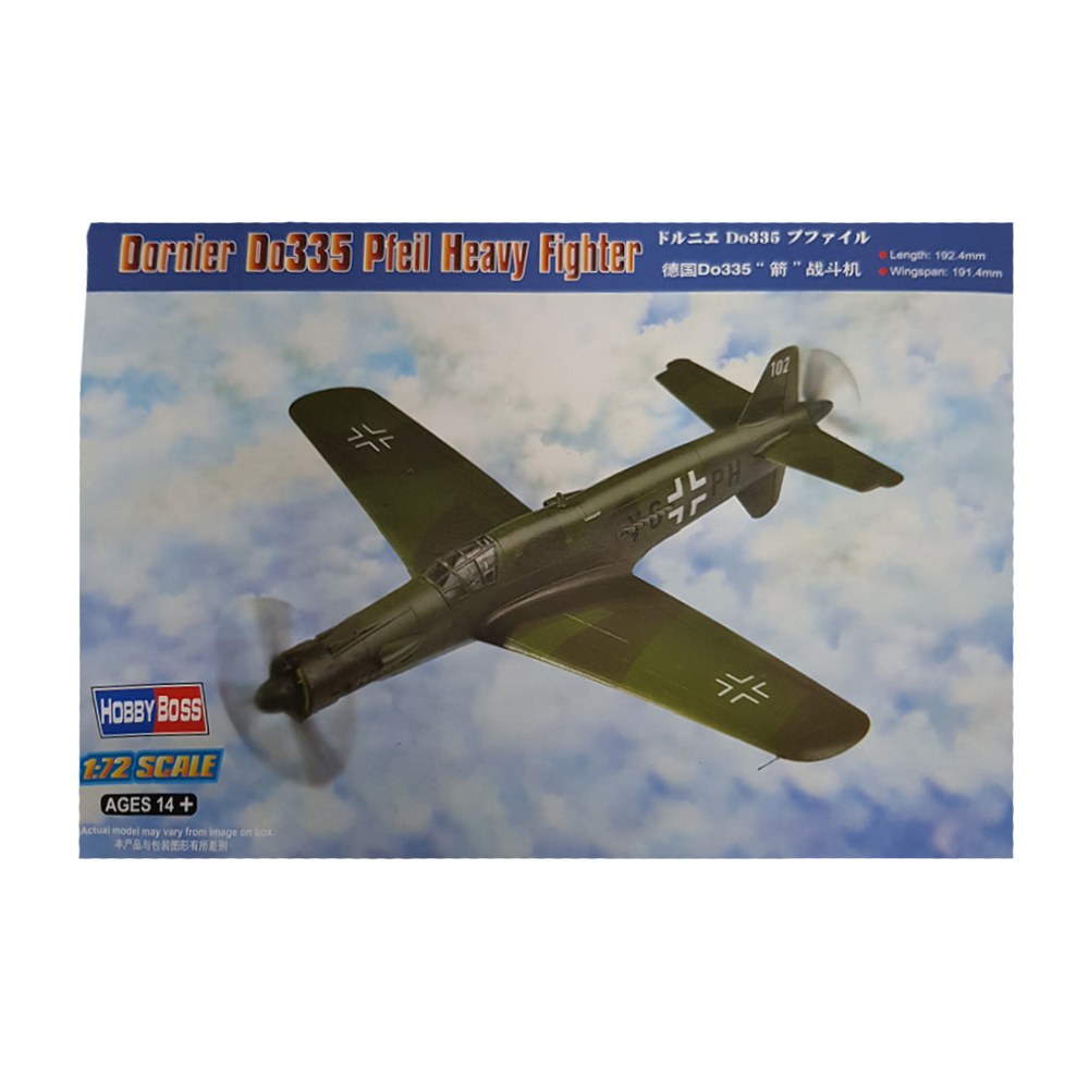 Dornier Do335 Pfei 1:72 - Hobbyboss