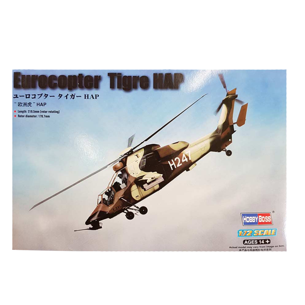 Tigre HAP Eurocopter 1:72 - HobbyBoss