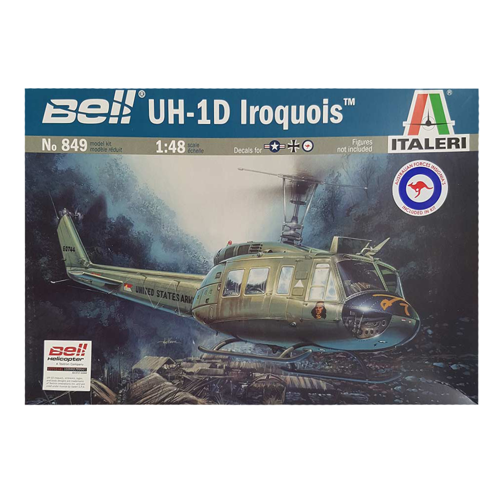 UH-1D Iroquois 1:48 scale - Italeri