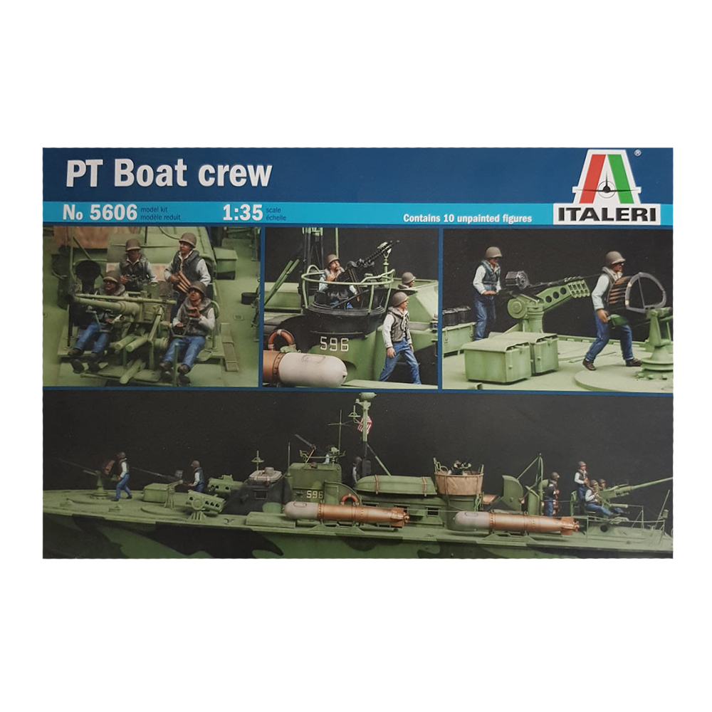 Crew - 80' PT Boat 1:35 - Italeri