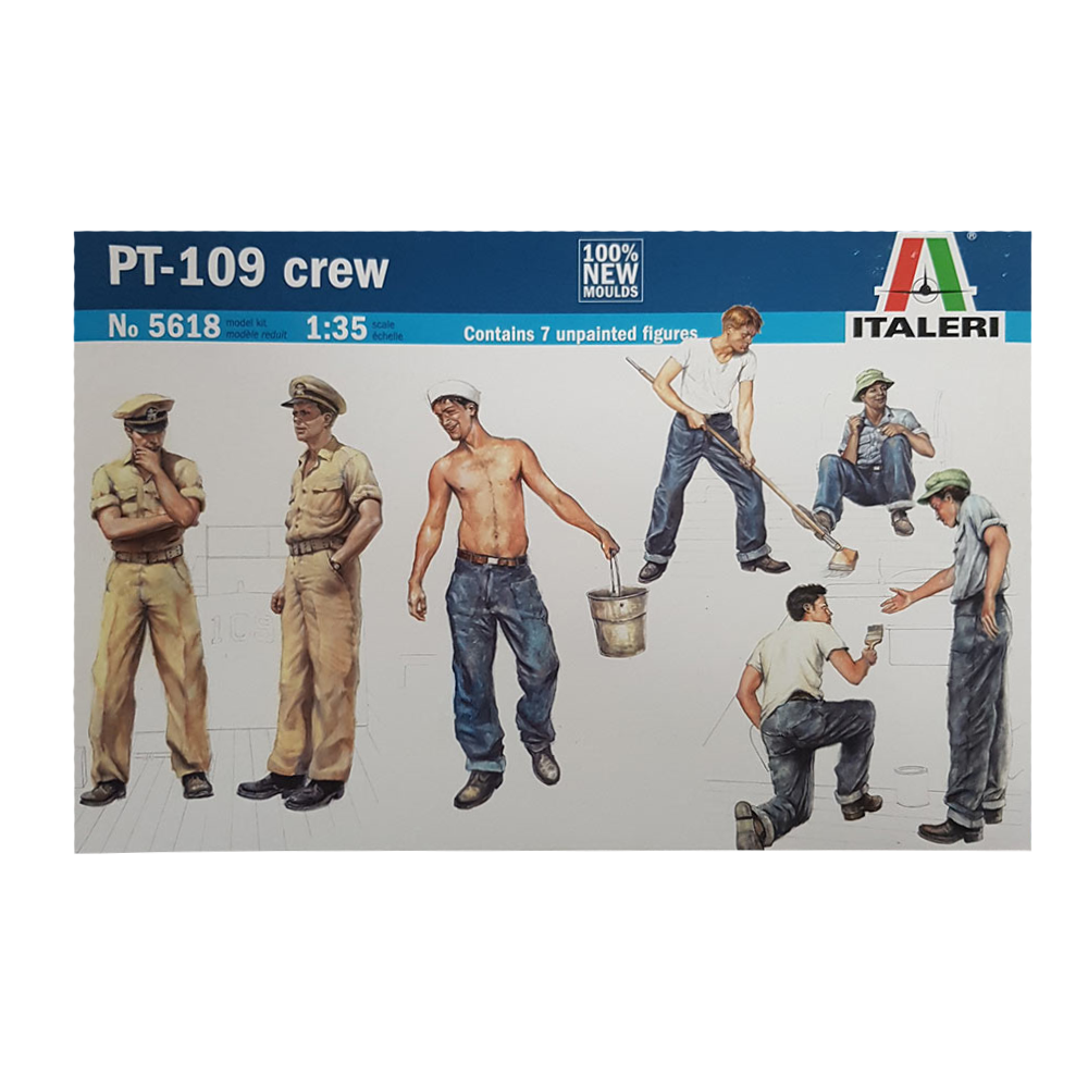 Crew and Accessories PT109 1:35 - Italeri