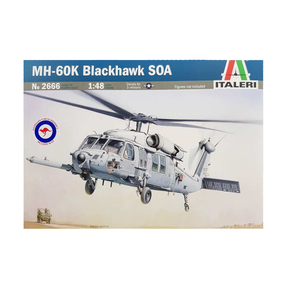 MH-60K Black hawk SOA 1:48 - Italeri