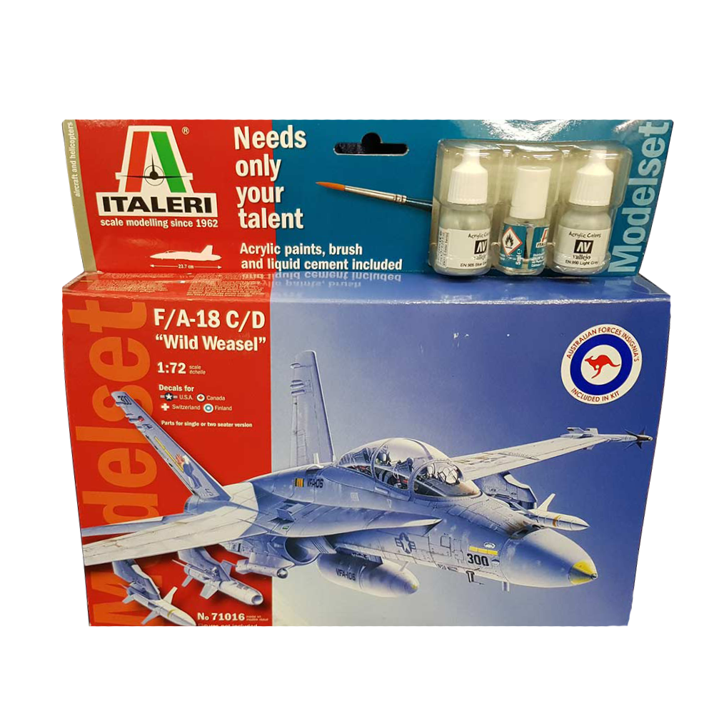 F/A-18 C/D Wild Weasel 1:72 - Italeri