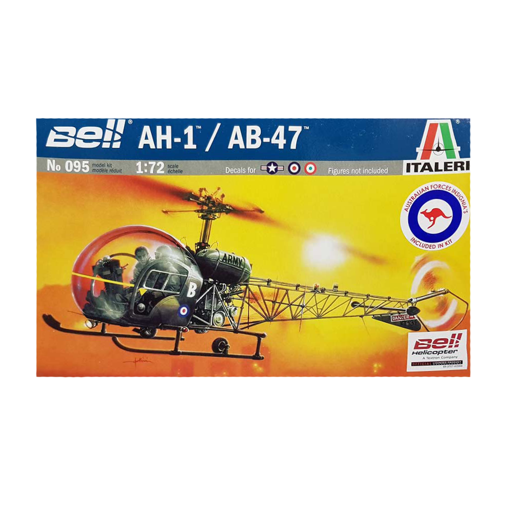 AH-1/AB-47 Bell Helicopter 1:72 - Italeri