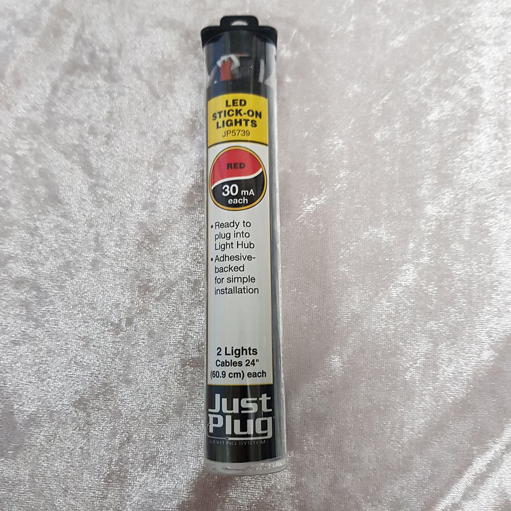 LED Stick-On Lights, Red 30mA