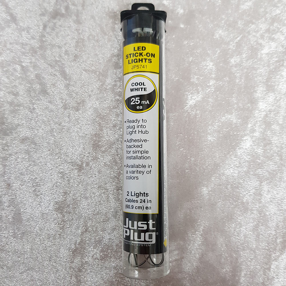 LED Stick-On Lights, Cool White 25mA