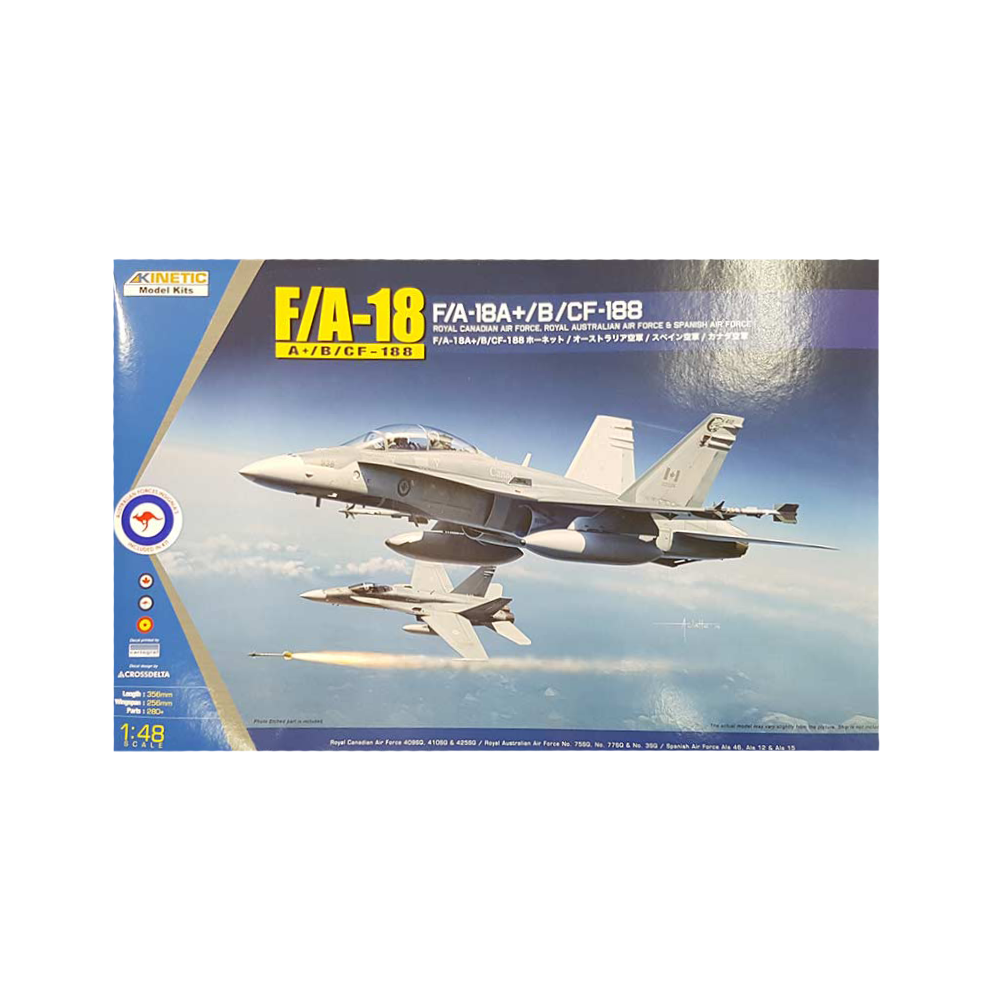 F/A-18A, CF-18 Hornet 1:48 - Kinetic Aus Decals